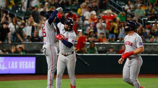 Andruw Monasterio’s blast, Nick Sogard’s homecoming lift Red Sox over Athletics 4-2 taken at BSJ Headquarters (Red Sox)